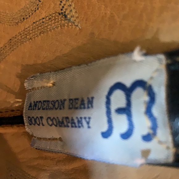 Anderson Bean western boots , black 7 1/2 EE , make an offer - Picture 3 of 7